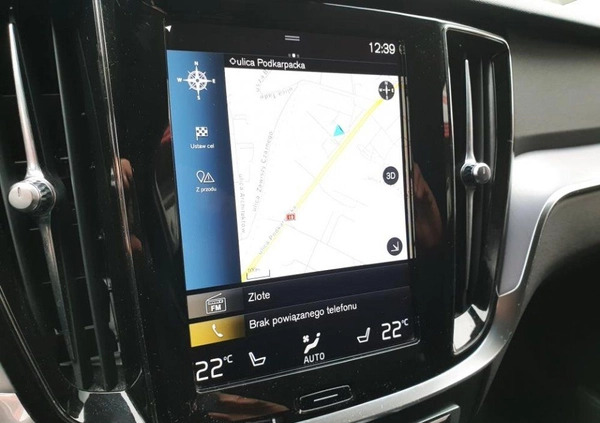 Volvo V60 cena 114900 przebieg: 64153, rok produkcji 2019 z Żory małe 301